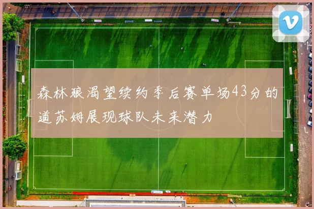 森林狼渴望续约季后赛单场43分的道苏姆展现球队未来潜力